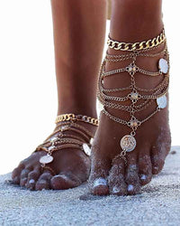 Coin Toss Barefoot Sandals